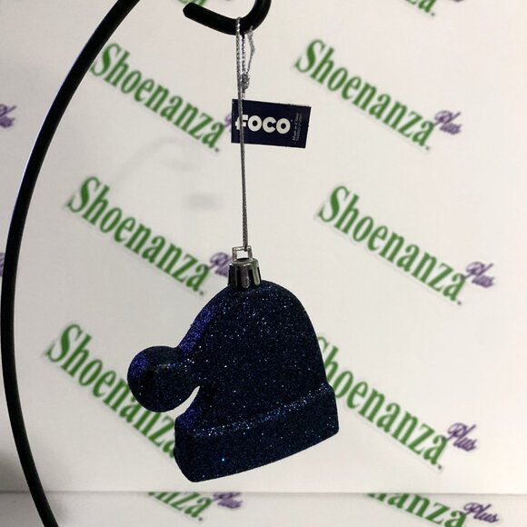 FOCO Forever Collectables Christmas Ornament Tennessee Titans NFL Santa Hat Blue - Picture 4 of 6